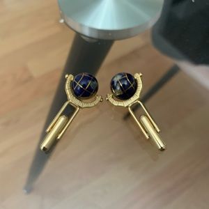 Speidel Globe Cuff Links